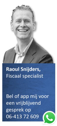 Fiscaal specialist Raoul Snijders
